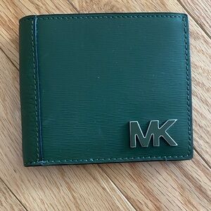 Michael Kors Dark Green Card Holder